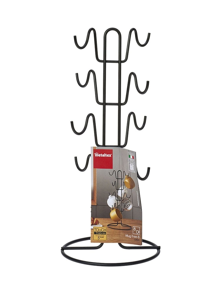metaltex Black Mug Tree Holder - Image 6 of 6