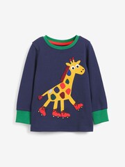 Синий/зеленый/желтый с животными - Упаковка пижам Snuggle 3 ( 9 мес. - 8 лет) - Image 14 of 18