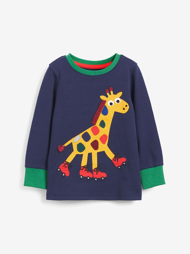 Bleu/vert/jaune imprimé animaux - Pyjama Snuggle 3 Pack (9mths-8yrs) - Image 14 of 18