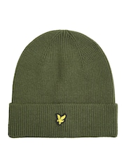 Lyle & Scott Green Beanie - Image 1 of 3
