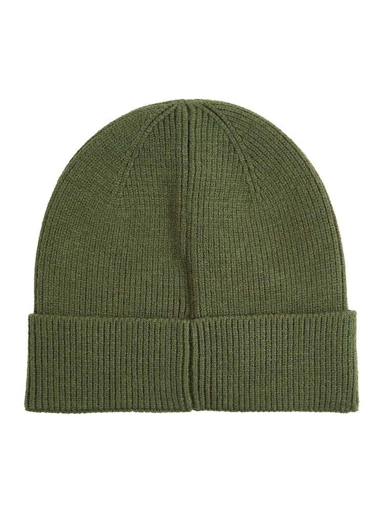 Lyle & Scott Green Beanie - Image 2 of 3 Lyle & Scott Green Beanie - Image 2 of 3