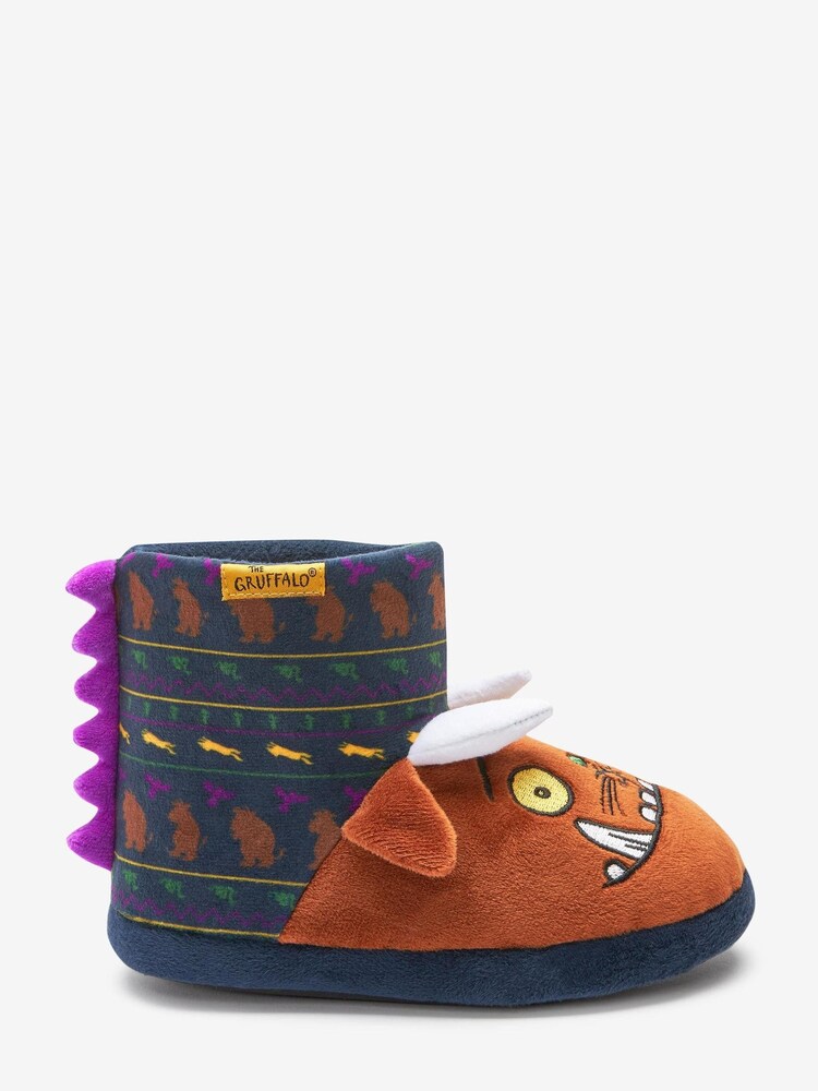 Multi Gruffalo Warm Lined Slipper Boots - Image 1 of 6