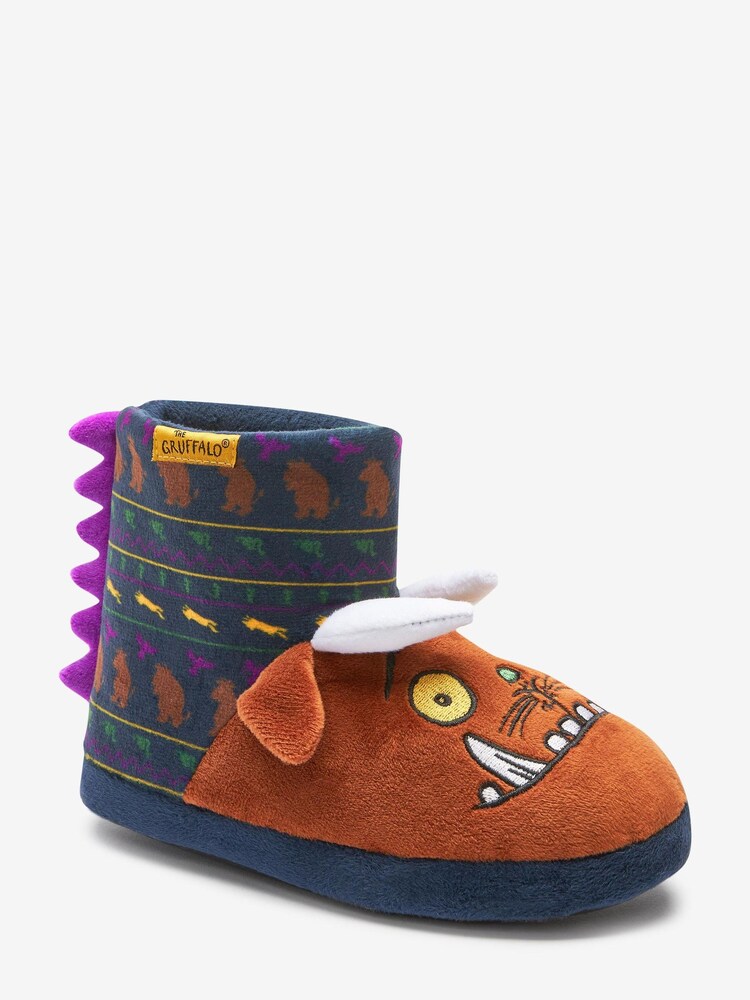 Multi Gruffalo Warm Lined Slipper Boots - Image 2 of 6