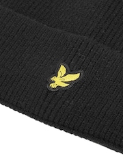 Lyle & Scott Black Beanie - Image 3 of 3
