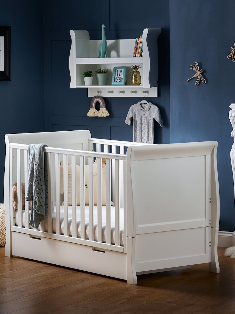 Obaby White Stamford Classic Cot Bed - Image 1 of 6
