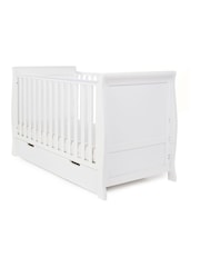 Obaby White Stamford Classic Cot Bed - Image 3 of 6