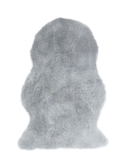 Asiatic Rugs Silver Faux Sheepskin Rug - Image 1 of 1