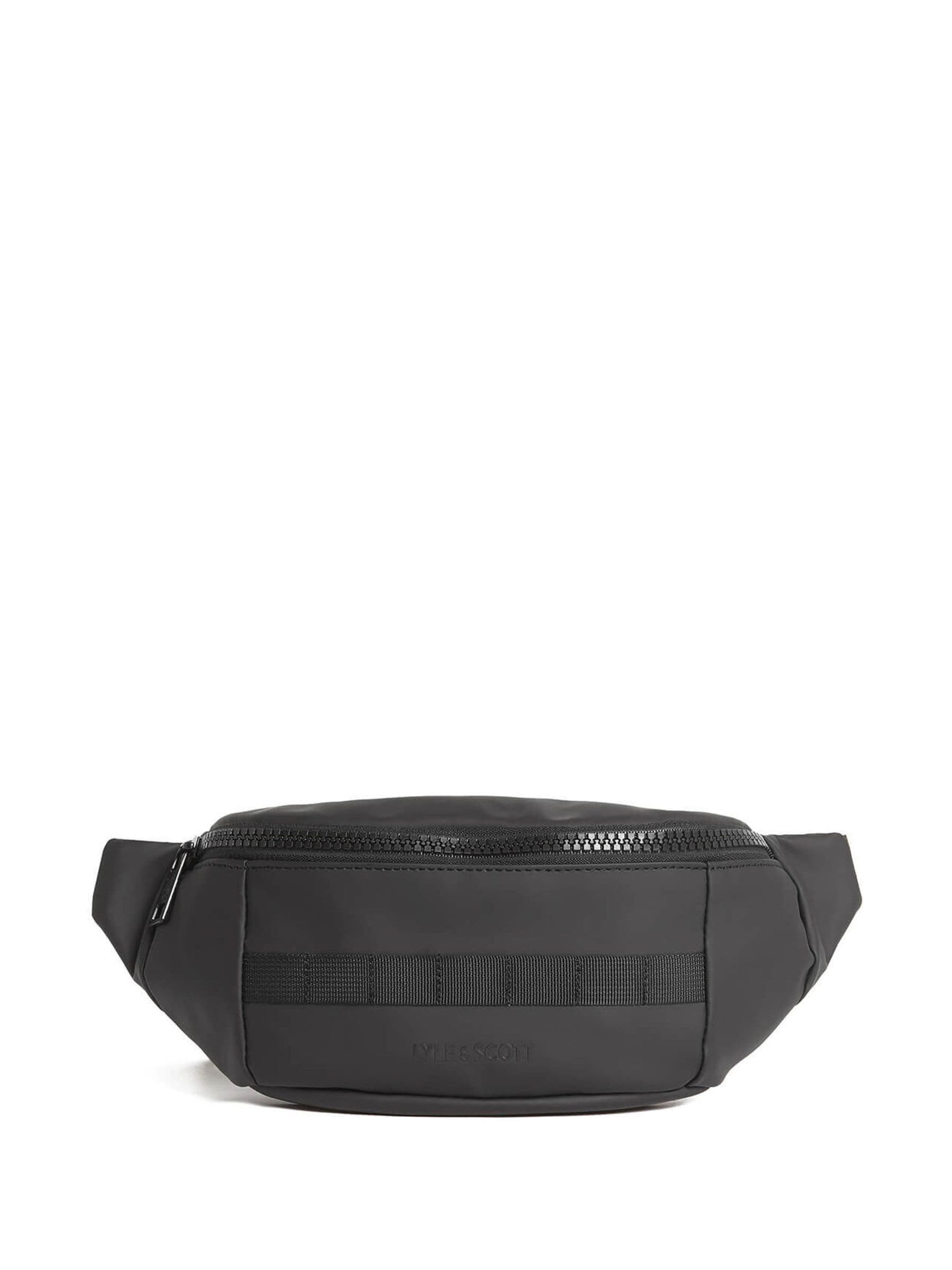 Lyle & Scott Men's Black Weather Resistant Cross-Body Bag