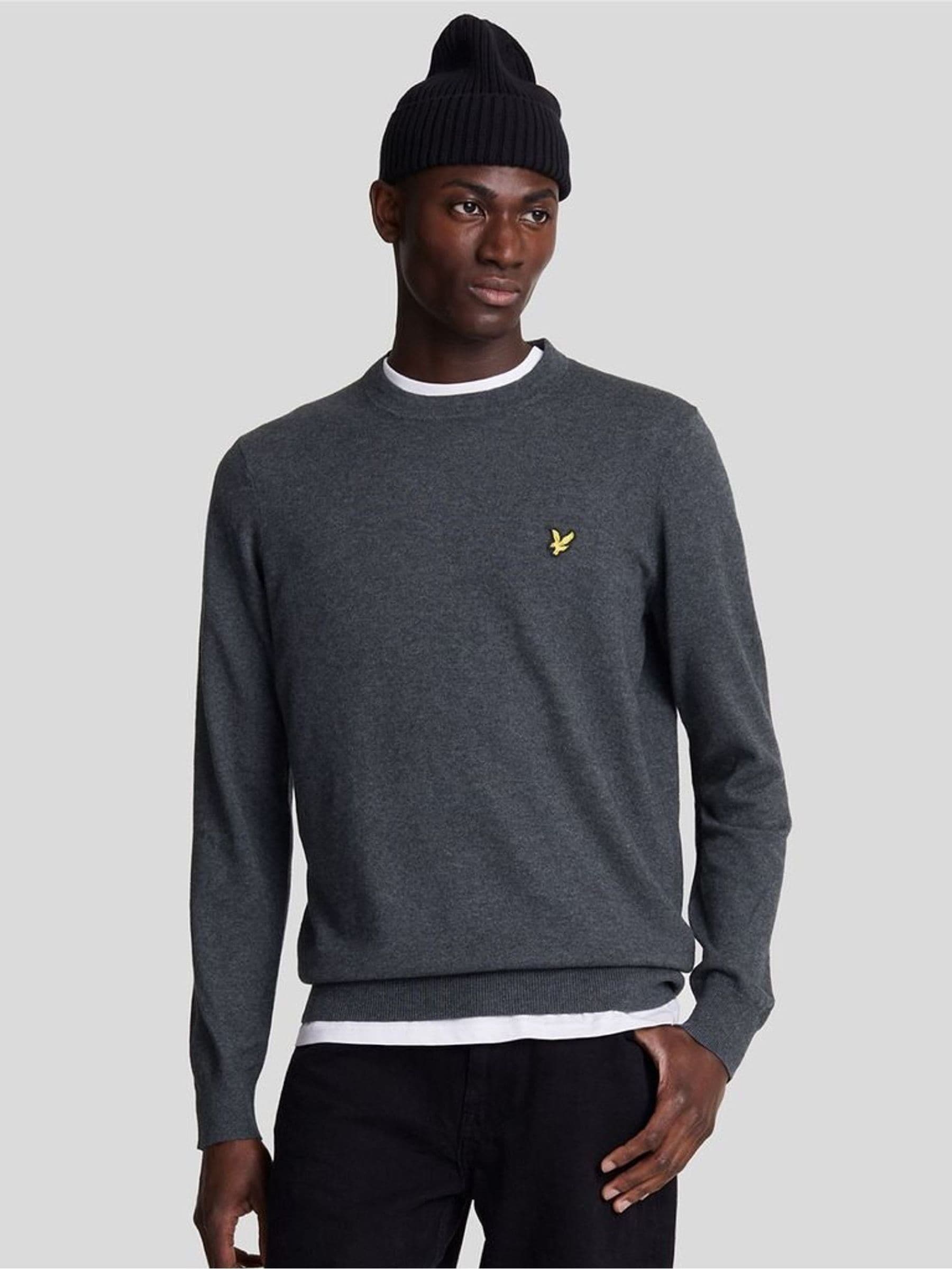 Lyle & Scott Gray Cotton Sweatshirt - IT54 | XXL - Image 2