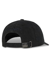 Lyle & Scott Black Washed Cap - Image 2 of 3