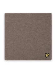 Lyle & Scott Nude Lambswool Ribbed Scarf - Image 1 of 2