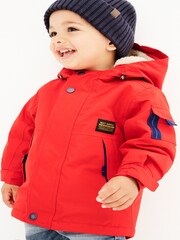 Red Waterproof Coat (3mths-7yrs) - Image 1 of 7