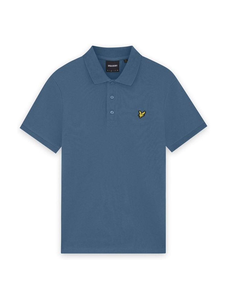 Albastru - Tricou polo simplu Lyle & Scott - Imaginea 5 din 5 Albastru - Tricou polo simplu Lyle & Scott - Imaginea 5 din 5