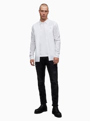 AllSaints White Hawthorne Long Sleeved Shirt - Image 1 of 6