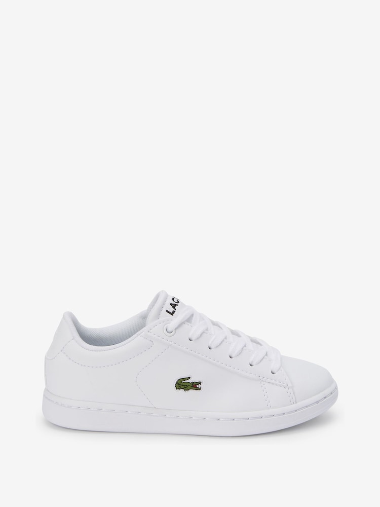 Lacoste Child Infant White Trainers - Image 1 of 5