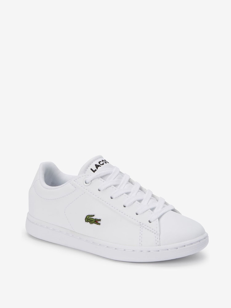 Lacoste Child Infant White Trainers - Image 2 of 5 Lacoste Child Infant White Trainers - Image 2 of 5