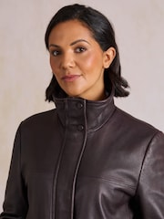 Lakeland Leather Brown Lingfell  Jacket - Image 7 of 8