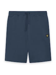 Albastru - Lyle & Scott Sweat Shorts - Imaginea 5 din 6
