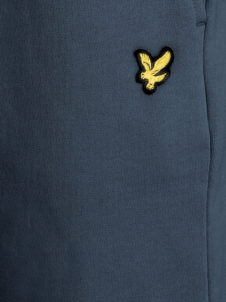 Albastru - Lyle & Scott Sweat Shorts - Imaginea 6 din 6