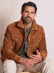 Lakeland Leather Brown Wasdale Suede Jacket - Image 3 of 5