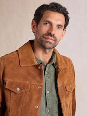 Lakeland Leather Brown Wasdale Suede Jacket - Image 4 of 5