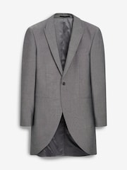 Grey Slim Morning Suit Jacket - Image 5 of 6