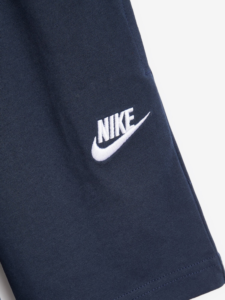 Azul marino - Pantalones cortos de niño pequeño Club de Nike - Imagen 3 de 3
