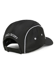 Lyle & Scott Black Reflective Piped Cap - Image 5 of 5