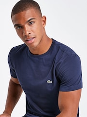 Lacoste Regular Fit Sports 100% Cotton T-Shirt - Image 3 of 8