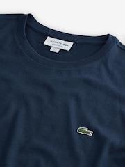 Lacoste Regular Fit Sports 100% Cotton T-Shirt - Image 6 of 8