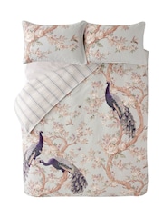 Laura Ashley Duck Egg Blue Belvedere 100% Cotton Sateen Duvet Cover and Pillowcase Set - Image 3 of 3