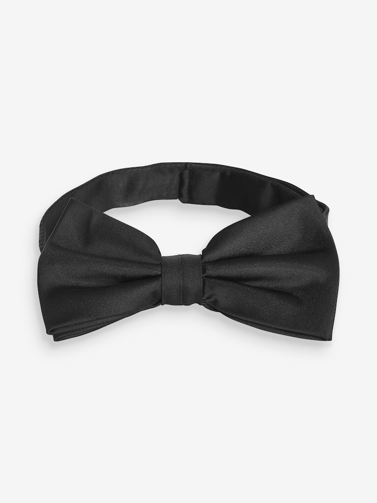 Black Wide Braces and Bow Tie Set - Image 5 of 5