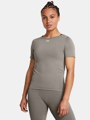 Under Armour Grey Train Seamless Short Sleeve T-Shirt - Image 1 of 4
