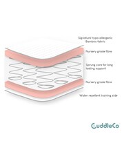 Cuddleco Hypoallergenic Sprung Cot Bed Mattress - Image 4 of 4