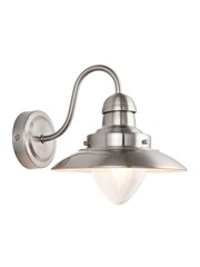 Gallery Home Silver Theo Wall Light - Image 1 of 1