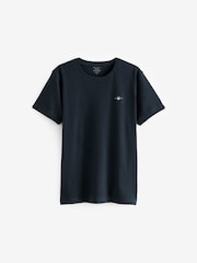 GANT White Boys Shield Logo Neck 100% Cotton T-Shirts 2 Pack - Image 4 of 4