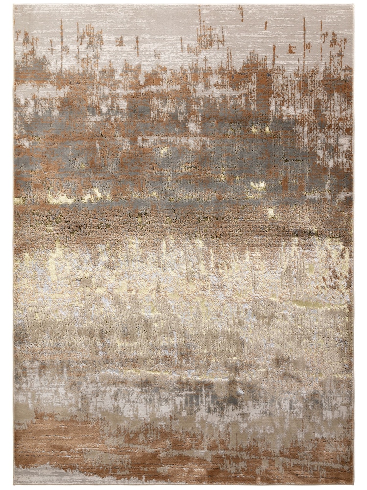 Asiatic Rugs Brown Aurora High Shine Rug - Image 2 of 4