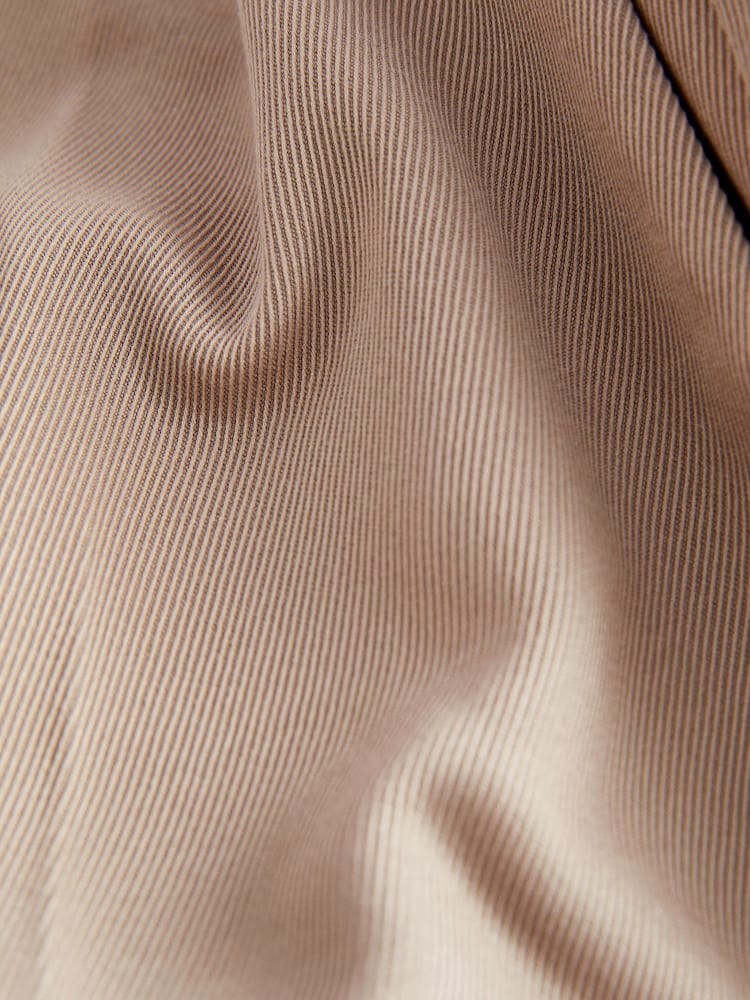 Mink Brown Tailored Twill Straight Leg Trousers - Image 6 of 6