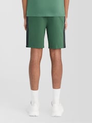 Lyle & Scott Green Padel Taped Shorts - Image 2 of 4