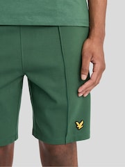 Lyle & Scott Green Padel Taped Shorts - Image 3 of 4