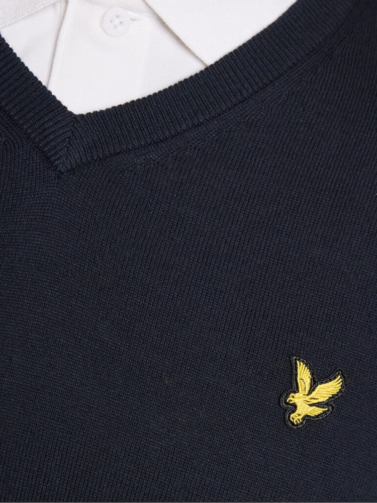 Lyle & Scott Golf džemper sa V-izrezom - Slika 6 od 6