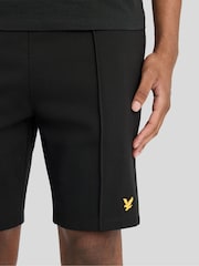 Lyle & Scott Black Padel Taped Shorts - Image 4 of 6