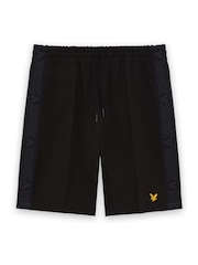Lyle & Scott Black Padel Taped Shorts - Image 5 of 6