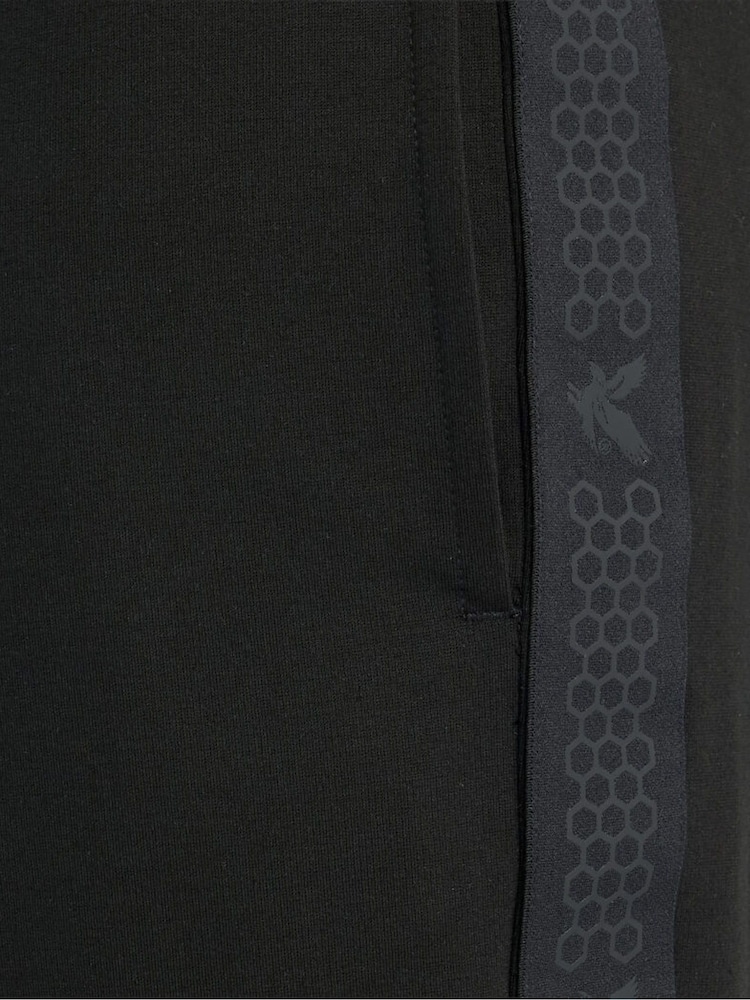 Lyle & Scott Black Padel Taped Shorts - Image 6 of 6 Lyle & Scott Black Padel Taped Shorts - Image 6 of 6