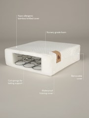 Cuddleco Harmony Sprung Cot Mattress - Image 2 of 7
