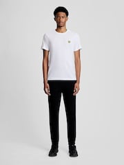 화이트 - Lyle & Scott 자카드 테이프 티셔츠 - 6의 이미지 3