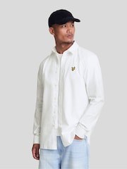Lyle & Scott White Long Sleeve Poplin Shirt - Image 1 of 5