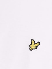 Ağ - Lyle & Scott Boxy Fit T-Shirt - 6şəkildən 6 şəkil