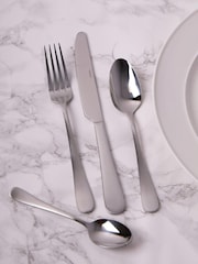 Mikasa 16 Piece Silver Satin Cutlery Set - Image 1 of 1