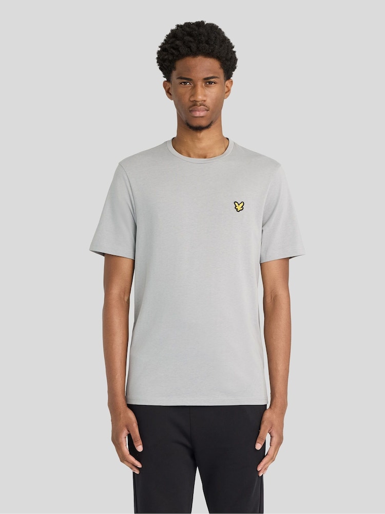Lyle & Scott Grey Sports Short Sleeve T-Shirt - Image 1 of 6 Lyle & Scott Grey Sports Short Sleeve T-Shirt - Image 1 of 6